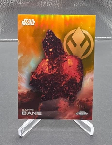 2025 Topps Chrome Star Wars Darth Bane Gold Refractor 49/50 Card #113 - Picture 1 of 2