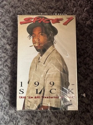 SPICE 1  1990 - SICK CASSETTE TAPE SINGLE RAP HIP HOP RARE NEW/SEALED [PA] - Image 1 of 2