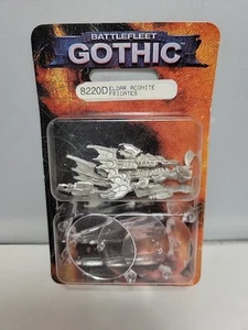 Battlefleet Gothic Eldar Aconite Frigates Games Workshop OOP Metal Sealed 1999 - Picture 1 of 4