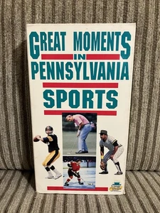 Great Moments In Pennsylvania Sports VHS Tape Steelers Pirates Flyers 1992 HBO - Picture 1 of 2