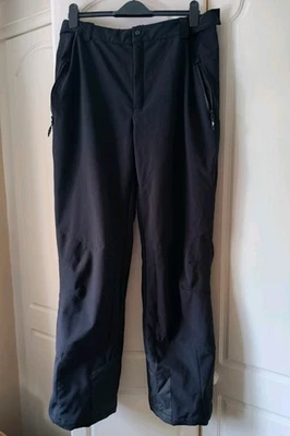 Trespass Westend Impermeable Softshell Pantalones de Esquí Hombres XL Invierno Negro Elastizado Foto 1 de 4