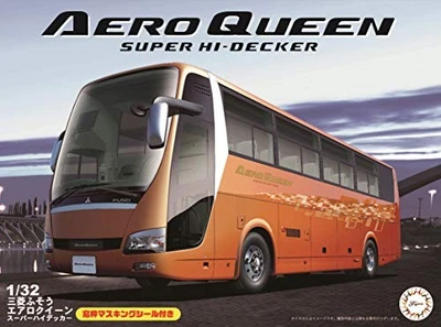 Fujimi Model 1/32 Tour Bus No. 4 Mitsubishi Fuso Aero Queen Super High Decker - Image 1 of 4