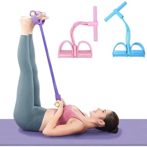 Cuerda de tensión de ejercicio multifunción pedal resistencia fitness bandas de tracción Reino Unido - Imagen 1 de 9
