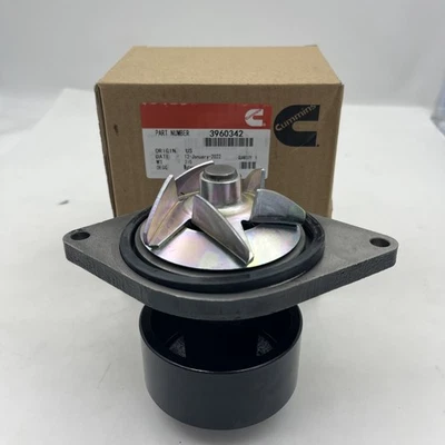 3960342 Bomba de agua compatible con Dodge RAM 2500 3500 W350 5,9 L turboalimentada 12 V 24 V Foto 1 de 4