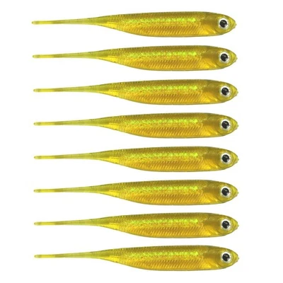 Fox Rage Tiddler Slow Micro Gummifisch 5cm Pintail Barsch Forelle Gold Shiner - Bild 1 von 4