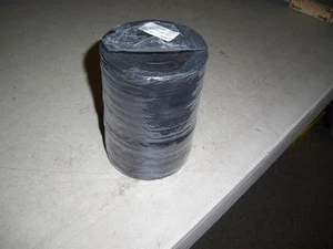 Black Braided Elastic 3/8" Wide x 144 yards roll - Picture 1 of 7