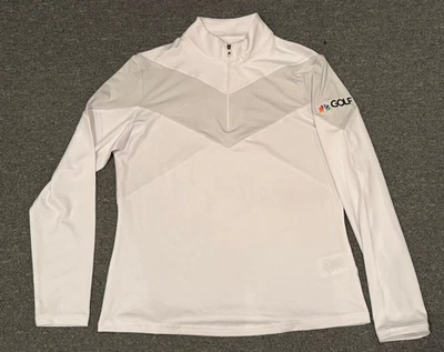 Camisa de golf NBC FootJoy manga larga talla para mujer M logotipo FJ pulóver Foto 1 de 4