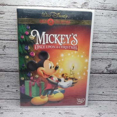 MICKEY’S ONCE UPON A CHRISTMAS 1999 DISNEY DVD LIKE NEW OOP GOLD COLLECTION DVD - Image 1 of 4