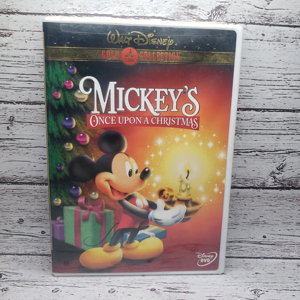 MICKEY’S ONCE UPON A CHRISTMAS 1999 DISNEY DVD LIKE NEW OOP GOLD COLLECTION DVD - Image 1 of 4