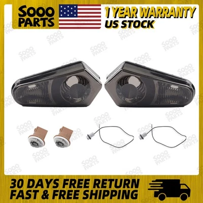 2×Black Smoke LED ATV Brake Tail Lights For 2005-2017 Polaris Sportsman 2411153 Foto 1 de 4