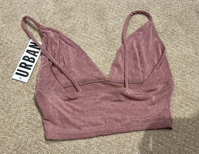 Nuevo con etiquetas Top Bralette Urban Outfitters Malva Talla Mediana Nuevo con Etiquetas Foto 1 de 3