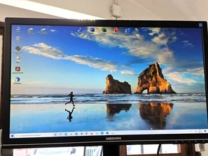 MEDION PC MT14 AMD II X4 Quad-Core+8GB-RAM+2,5-TB HDD+GForce+WLAN+WIN10+Monitor - Bild 1 von 12