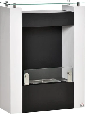 Camino Bioetanolo Con Serbatoio Da 1.5L E Copertura 20M², Biocamino in Acciaio E - Immagine 1 di 4