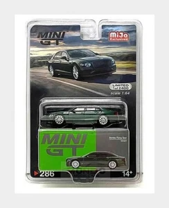 1:64 MINI-GT Bentley Flying Spur Lhd 2021 Green Met MGT00286-MJ - Foto 1 di 2