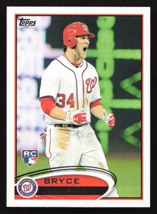 2012 Topps #661 Bryce Harper RC SCREAMING VARIATION Rookie Card - Picture 1 of 2
