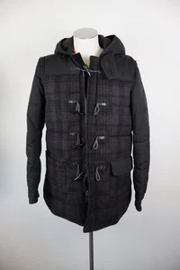 Armani Jeans Montgomery Coat Size 52 Vintage Man Jacket Wool Casual - Picture 1 of 9