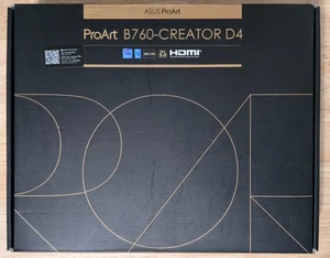 Asus ProArt B760-CREATOR D4 Intel LGA 1700ATX Content Creator scheda madre, DDR4 - Foto 1 di 5