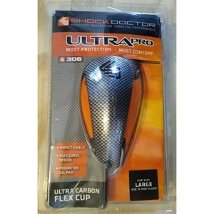 Shock Doctor Ultra Pro Carbon Flex Cup - Large - 15 & older. # 306 - Gel Pad - Picture 1 of 2
