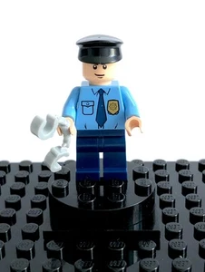 LEGO Marvel/DC Batman 2 - Figurine GUARD (GARDE) - sh0023, sets 6864 10937, TBE - Photo 1/6