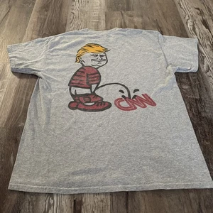 Fake News Network T-Shirt Trump Adult Large (28) - Picture 1 of 4