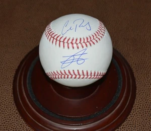 Cal Raleigh / Julio Rodriguez Seattle Mariners Autographed Baseball MLB Authenti - Picture 1 of 3