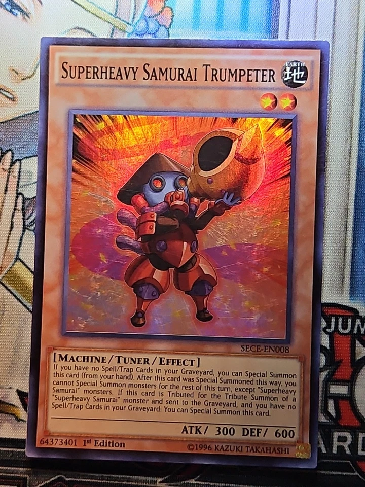 Superheavy Samurai Trumpeter SECE-EN008 Super Rare 1st Edition MP  - Image 1 of 2