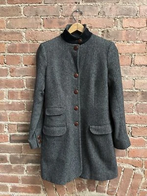 Abrigo de tweed vintage para mujer Steven Alan, talla 2, EE. UU. Foto 1 de 4