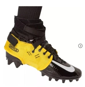 Battle Sports XFAST Over the Cleat Ankle Support System Yellow XL Men's... - Picture 1 of 7
