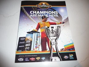 NASCAR CHAMPIONSHIP WEEKEND PROGRAM PHOENIX - NOVEMBER 3-5, 2023-FREE SHIPPING - Picture 1 of 7