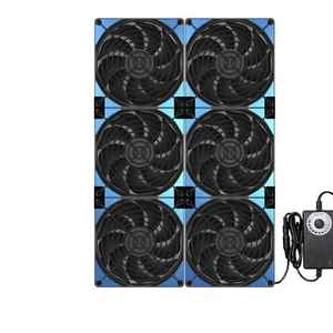 Silent Long-Lasting 720mm Cooling Fans with Dual Ball Bearing & Speed Controller - Afbeelding 1 van 8