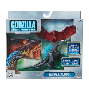 ⭐⭐⭐ Nuevo en caja 2019 Godzilla Rey de los Monstruos y ET Rodan Figura de Acción Paquete de Batalla - Imagen 1 de 5
