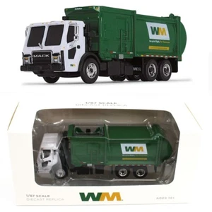 2023 First Gear 1:87 HO *WASTE MANAGEMENT* Mack LR McNeilus Side Loader DIECAST - Picture 1 of 4