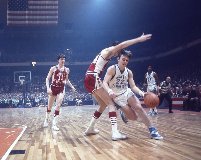 North Carolina Tar Heels GEORGE KARL Glossy 8x10 Photo Basketball Print Poster - Image 1 of 1