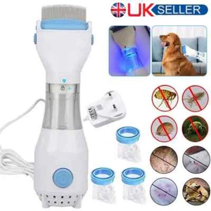 Electric Vacuum Lice & Flea Comb – Pet & Human Hair Removal Tool - Picture 1 of 15