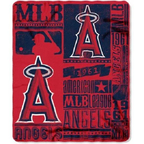 Los Angeles Angels Fleece Throw Blanket Cover