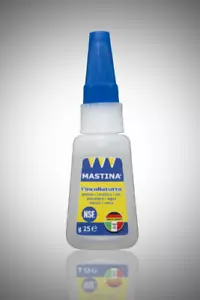 Mastina incollatutto istantaneo flessibile liquido 25gr cianoacrilato - Foto 1 di 1