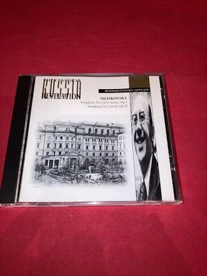 Miaskovsky Symhonies 1 & 5 ROZHDESTVENSKY REVELATION UK  04345 - Bild 1 von 3