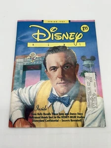 Vintage Walt Disney News Magazine Spring 1989 Gene Kelly Roger Rabbit Fantasia - Picture 1 of 6