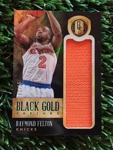 2013-14 Panini Gold Standard Black Gold Threads #68 Raymond Felton #ED 01/25