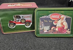 Ertl Coca-Cola 1913 Ford Model T Van 1:43 Christmas Edition 1994 - Picture 1 of 5