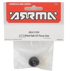 NEW Arrma 1/10 Safe-D5 Steel Mod 0.8 Pinion Gear (21T) ARA311004 - Picture 1 of 1