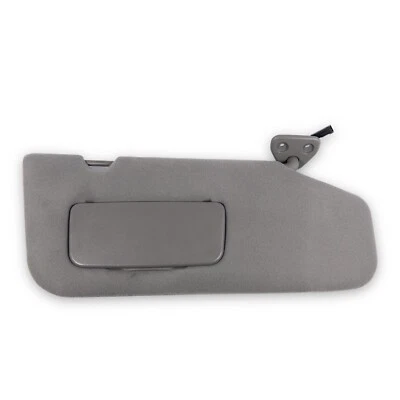 1998-2001 Nissan Altima Passenger Right Side Sun Visor Lighted Gray Cloth - Image 1 of 4