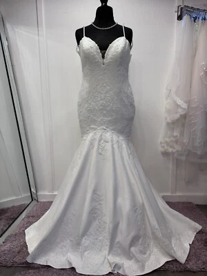 Justin Alexander wedding dress size 16 - 88262 Egan in ivory - ref 364d+ - Image 1 of 4