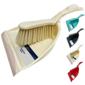 1 Plastic Dust Pan Cleaning Brush Handheld Hand Broom Small Home Crumbs Kitchen - Picture 1 of 1