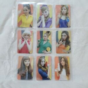 SNSD Girls' Generation Hoot photocard 9 set