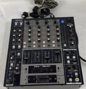 Denon DN-X1500 DJ Mixer, 4 Channel, Black - PreOwned - Picture 1 of 5