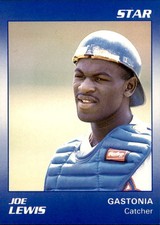 1990 Gastonia Rangers Star #12 Joe Lewis Sorrento New Orleans Louisiana LA Card