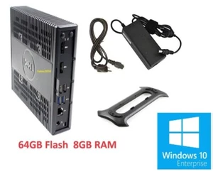 WYSE Dell 5060 Thin Client QuadCore 64GB Flash 8GB RAM w/Win Power and base - Picture 1 of 1