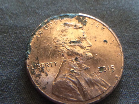 2015 SHIELD PENNY,STRUCK ON DEFECTIVE COPPER SHIELD,FEEDER,DIE BREAK,COHESION Cover