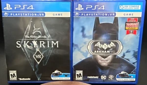 Sony PS4 VR Spielepaket - Skyrim VR und Batman Arkham VR - Bild 1 von 5